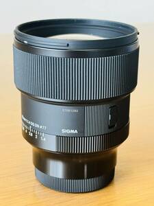 極美品　シグマ 85mm F1.4 DG DN SIGMA 動作良好　光学系良好　無記入保証書等付き　ソニーEマウント用