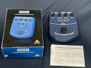 ベリンガー　GDI21 V-Tone ギターアンプモデラー　BEHRINGER　エフェクター　DI　ダイレクトボックス