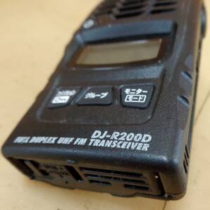 R14★アルインコ ALINCO 特定小電力無線機 ロングアンテナタイプ DJ-R200Dの画像4