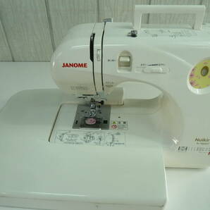 ＃ JANOME ジャノメ コンパクトミシン Nuikiru N-788WT フットコントローラー付 の画像9