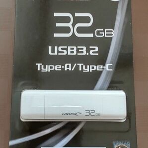 HIDISC USBメモリ 32GB USB3.2 Type-C / Type-A