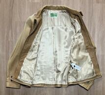 ＬＥＶＩＳ’Ｓ　ラムレザージャケット Ｌ　茶色 （中古：送料込み）：難あり_画像3