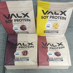 VALX バルクス SOY PROTEIN ソイ プロテイン ソイプロテイン 1kg×4袋