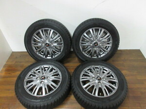 【送料無料・税込み】weds fang TS-10 13in4J+45 4穴PCD100 YK iecGUARD iG60 155/65R13 ワゴンR/パレット/ekワゴン/ミラ 他