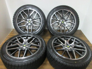 【送料無料・税込み】WEDS NOVARIS 18in8J+42 5穴PCD114.3 YH IG60 235/45R18 130系マークX 他