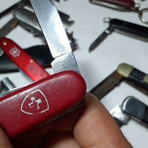 VICTORINOX ビクトリノックス マルチツール ナイフ 万能ナイフ アウトドア キャンプ その他含めまとめて12点 中古品 メンテナンス必要の画像9