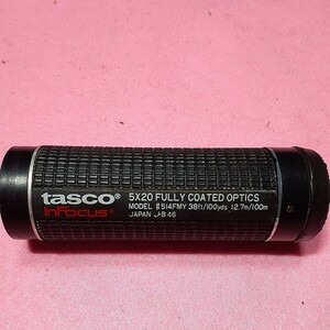 tasco ゴルフスコープ　単眼鏡　5×20 中古品　写真が全てです現状渡し