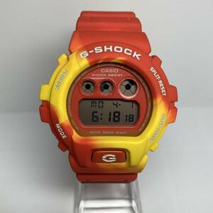 【1円スタート】　カシオ CASIO G-SHOCK ジーショック 6900シリーズ デジタル もみじ 紅葉 DW-6900TAL-4JR メンズ腕時計　