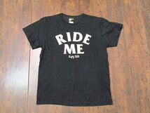  Ride me　サイズM　Tシャツ　SK8　黒　_画像1