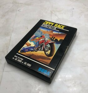 $M$ rare! SEGA Sega ZIPPY RACE Zippy race SG-1000 SC-3000 game cassette Junk that time thing A2404-007