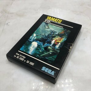 $M$ 希少! SEGA セガ YAMATO ヤマト SG-1000 SC-3000 ゲームカセット ジャンク 当時物 A2404-009の画像1