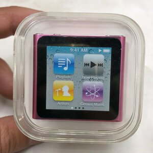 √M√ 【未開封】 アップル Apple iPod nano 8G MC692J ピンク √Z-240417