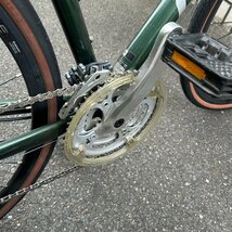 ΩMΩ 【直接引取限定】 GIANT escape R Disc 2021年モデル フォレストグリーン クロスバイク 動作完璧 ΩP240417_画像7