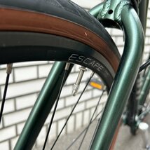 ΩMΩ 【直接引取限定】 GIANT escape R Disc 2021年モデル フォレストグリーン クロスバイク 動作完璧 ΩP240417_画像4