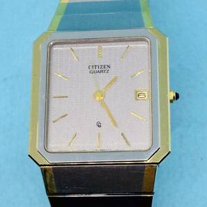 (F12)粋な時計(*'▽')シチズンクォーツ2710・ディト（電池交換済み）S&G・メンズ腕時計USED（送料全国一律185円）素敵な時計です。の画像1