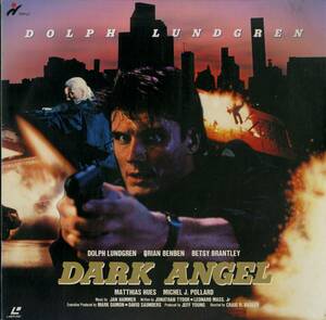 B00163239/LD/ドルフ・ラングレン/ブライアン・ベンベン「ダーク・エンジェル Dark Angel / I Come In Peace (1991年・PILF-7080)」