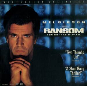 B00164250/LD2枚組/メル・ギブソン「Ransom -Someone Is Going To Pay-/身代金」