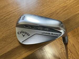 Callaway/キャロウェイ JAWS RAW　ロフト48度、バウンス10度、Sグラインド　N.S.PRO MODUS TOUR 115 S