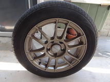 【中古】エンケイ：RIVAZZA(リヴァッツァ) ：BSレグノ205/55R16　inset50_画像8