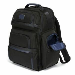 【新品未使用】TUMI トゥミ 定価105600- アルファ3 ブラック＆ブルー リュックサック バックパックの画像2