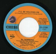 【7inch】試聴　AL DOWNING 　　(CHESS 2158) BABY LET'S TALK IT OVER / I'LL BE HOLDING ON_画像2