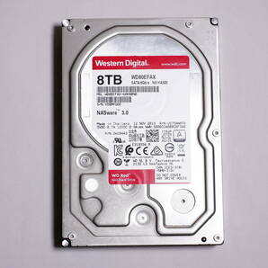 【使用時間4947時間】Western Digital HDD 8TB WD Red NAS RAID 3.5インチ 内蔵HDD WD80EFAXの画像1