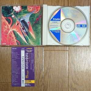 CD サウンドトラック グラディウス2 GRADIUS2 ゴーファーの野望 動作確認済み 傷あり コナミ 当時物1988年の画像2