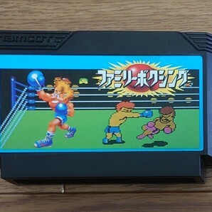 ファミコンソフト ファミリーボクシング 箱説明書無し ジャンク品 NES 動作確認済み ファミコン FC ナムコの画像1