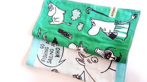 Новый Moomin Snafkkingaze Mandkerchief 2 STES MOOMIN