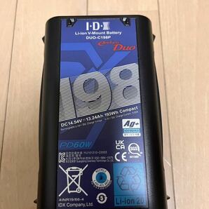 IDX DUO-C198P Vマウントバッテリー【2022年購入】の画像1