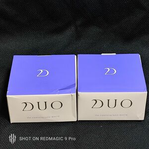 超お得！白DUO デュオ ザ クレンジングバーム ホワイトa 90g２個　箱悪品