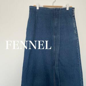 FENNEL フェンネル　スコットクラブ系　　デニム　ミモレ丈　スカート