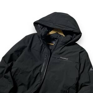 【XXL】新品 モンベル エコダウンジャケット mont-bell 日本未発売 防寒 保温 防水 止水ジップ仕様 中綿 アウトドアウェア 110/2XL ◆R242の画像3