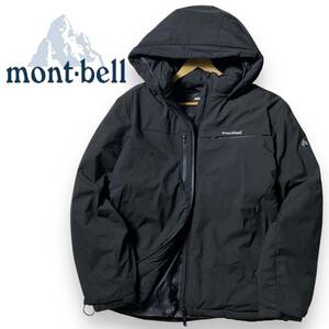 【L】新品 モンベル エコダウンジャケット mont-bell 日本未発売 防寒 保温 防水 止水ジップ仕様 中綿 アウトドアウェア 100/L ◆R247a