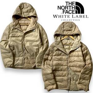 【XL】新品 ノースフェイス ホワイトレーベル THE NORTH FACE 中綿ジャケット COMFY RVS T JACKET エコダウン リバーシブル NJ3NN62K◆R337