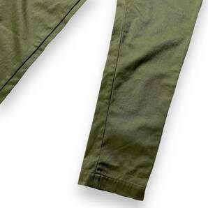 【30】新品 nanamica ナナミカ 定価2.2万 Straight Chino Pants カバーリングコアヤーン ストレート チノパンツ SUCF153 メンズ◆R387の画像6