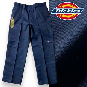 【36×30】新品 ディッキーズ ダブルニー ワークパンツ Dickies ルーズフィットダークブラウン 85283DN　アメカジ チノパン ◆R446