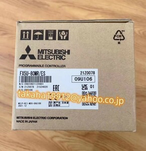 ◆【新品　複数在庫！】三菱電機　FX5U-80MR/ES シーケンサー PLC 【６か月安心保証】