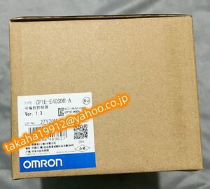 ◆【新品！】　オムロン　CP1E-E40SDR-A　プログラマブルコントローラ【６か月安心保証】