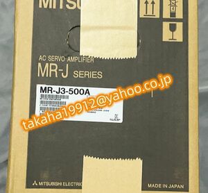 ◆【新品！】　三菱電機 MR-J3-500A　 AC サーボアンプ【６か月安心保証】