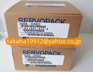 ◆【新品！】YASKAWA / 安川電機 サーボドライバー SGDL-04AS【６か月安心保証】