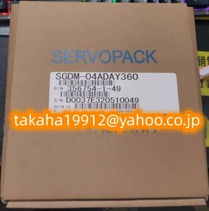 ◆【新品！】　安川電機 SGDM-04ADAY360 サーボパック　【６か月安心保証】