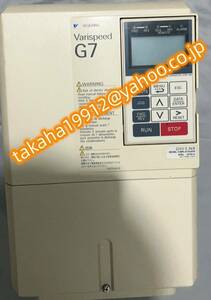 ◆【中古！】　YASKAWA / 安川電機 CIMR-G7A25P5 インバーター 　5.5KW 220V 　【3か月安心保証】