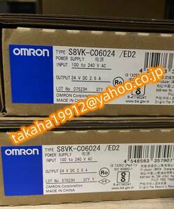 ◆【新品！】　オムロン　S8VK-C06024　スイッチング電源【６か月安心保証】