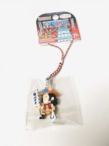 ONE PIECE ワンピース ストラップ 根付 武将シリーズ 前田慶次 デフォルメバージョン エース C2105106