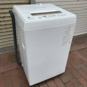 全自動洗濯機 2022年製 TOSHIBA AW-45ME8 東芝 ホワイト 上開きの画像2