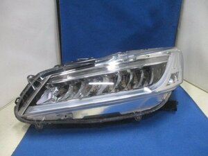 ホンダ　アコードハイブリッド　CR7　後期　左ライト/左ヘッドライト　LED　純正　STANLEY　W3223　【J0】　513122