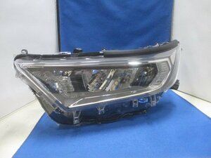 トヨタ　RAV4　MXAA52/MXAA54　左ライト/左ヘッドライト　LED　純正　ガソリン車用　三灯式　ラヴ4/ラブ4　STANLEY　42-87　【A】　512132