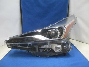 トヨタ　プリウス　ZVW51　後期　左ライト/左ヘッドライト　LED　純正　(ZVW50)　KOITO　47-104　【D】　264130