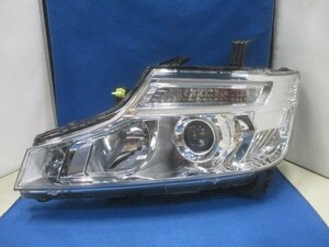 ホンダ　ステップワゴン/スパーダ　RK5　後期　左ライト/左ヘッドライト　HID　純正　メッキ　KOITO　100-62075　【J3】　233131